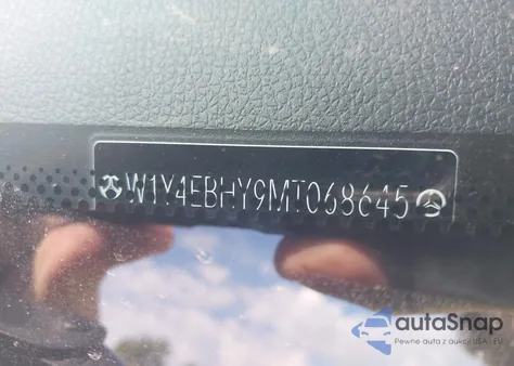 2021 Mercedes-Benz Sprinter 2500 Standard Roof V6 z USA, uszkodzony, nr VIN W1Y4EBHY9MT068645